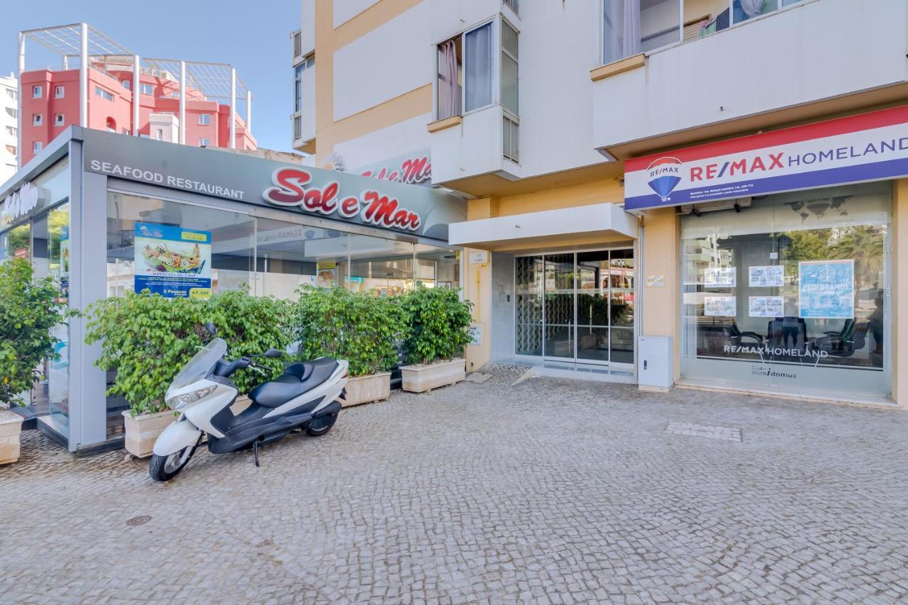 Al - Apartamento Wave 7 Quarteira Exteriör bild
