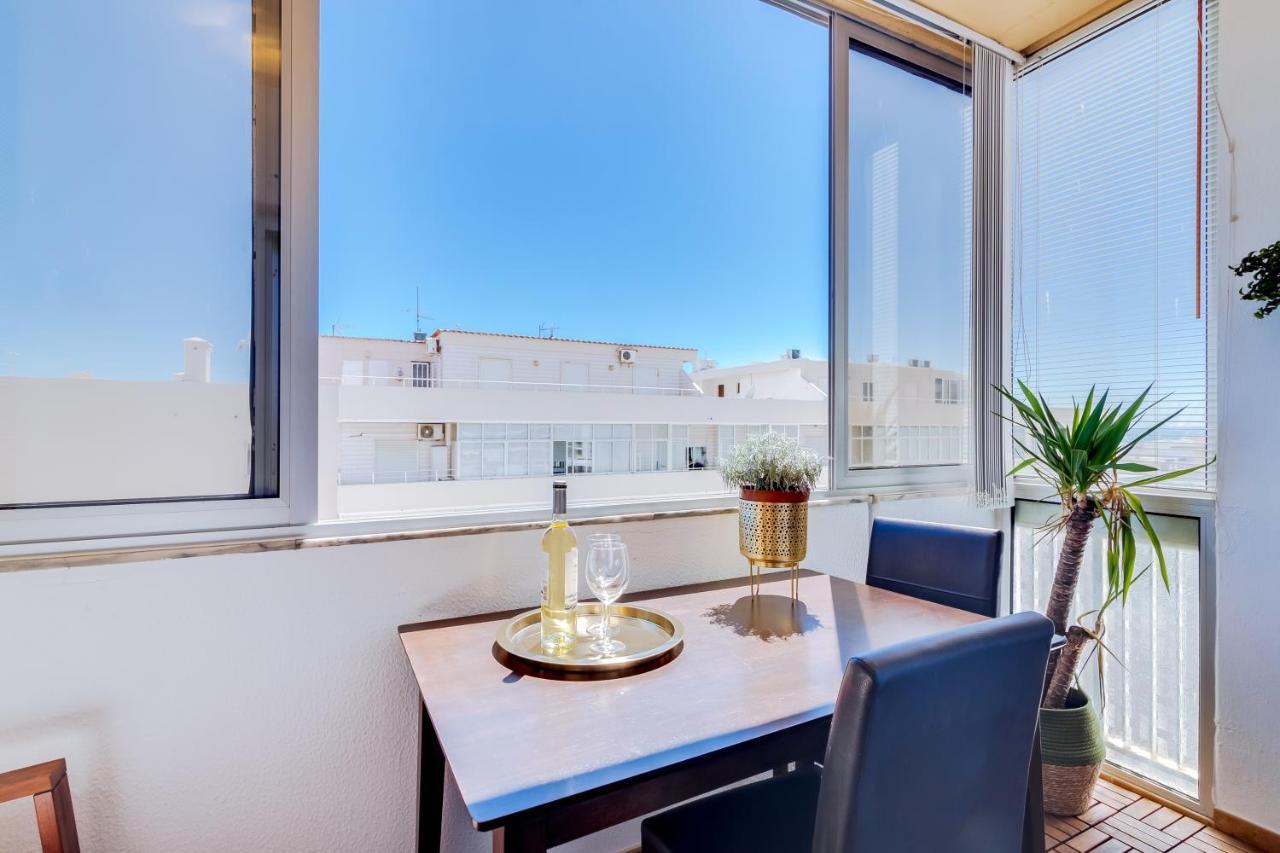Al - Apartamento Wave 7 Quarteira Exteriör bild